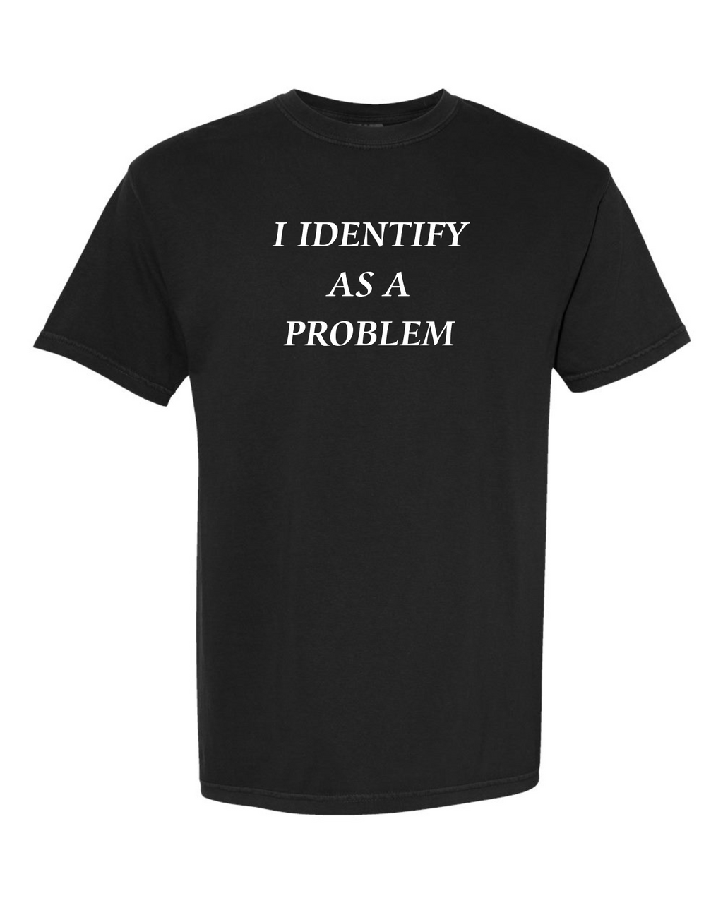 I identify as a problem